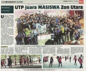 UTP juara MASISWA Zon Utara