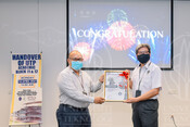 2021-04-12_Handover of UTP Academic Block 11 & 12