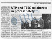 UTP and TEES collaborate in process safety