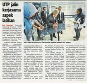 UTP jalin kerjasama aspek latihan