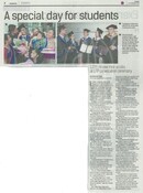 A special day for student