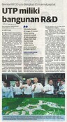 UTP miliki bangunan RnD