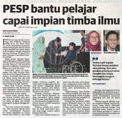 PESP bantu pelajar capai impian timba ilmu