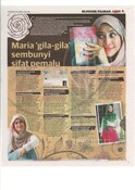 Maria gila-gila sembunyi sifat pemalu