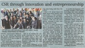 CSR through innovation and entrepreneurship