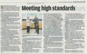 Meeting high standards