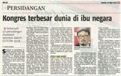 Kongres terbesar dunia di ibu negara