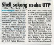 Shell sokong usaha UTP