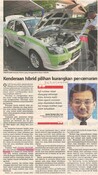 Kenderaan hibrid pilihan kurangkan pencemaran
