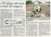 UTP plants 100 trees to kick off congress
