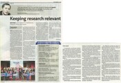 Keeping research relevent