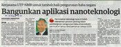 Bangunkan aplikasi nanoteknologi
