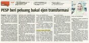 PESP beri peluang bakal ejen transformasi