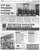 UTP and Mitsubishi continue building ties