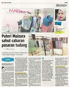 Puteri Maizura sahut cabaran pasaran tudung