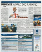 UTP eyes world 200 ranking