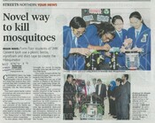 Novel way to kill mosquitoes