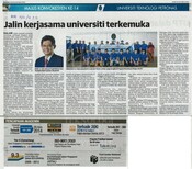 Jalin kerjasama universiti terkemuka