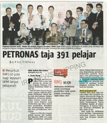 PETRONAS taja 391 pelajar