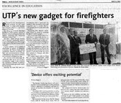 UTP's new gadget for firefighters