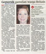 Gemersik gamelan warga Britain