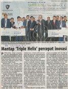 Mantap 27 'Triple Helix' percepat inovasi