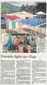 Petronita lights up village