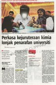 Perkasa kejuruteraan kimia lonjak penarafan universiti