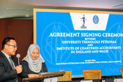 2024-05-10_Agreement Signing Ceremony between Universiti Teknologi PETRONAS and Institute of of Chartered Accountants in England and Wales at MPC, KLCC