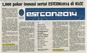 1000 pakar inovasi sertai ESTCON 2014 di KLCC