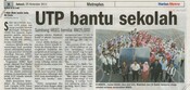 UTP bantu sekolah