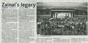 Zainal's legacy