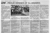 UTP-Proud Winner of 54 Awards