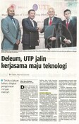 Deleum, UTP jalin kerjasama maju teknologi
