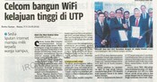 Celcom bangun WiFi kelajuan tinggi di UTP