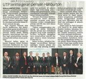 UTP terima geran perisian Halliburton