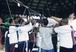 Team Building at Pasir Salak November 1999