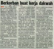 Berkorban buat kerja dakwah