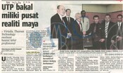 UTP bakal miliki pusat realiti maya
