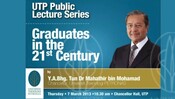 2013-03-07_UTP Public Lecture Series - Graduates in the 21st Century