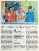 UTP terbitkan buku Kesultanan Perak