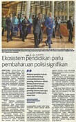 Ecosistem pendidikan perlu pembaharuan signifikan