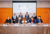 2023-09-06_Agreement Signing Ceremony between Universiti Teknologi PETRONAS and Malaysian Kuwaiti Investment Co. Sdn. Bhd. at KL Convention Centre, KL