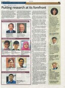 Putting research at its forefront